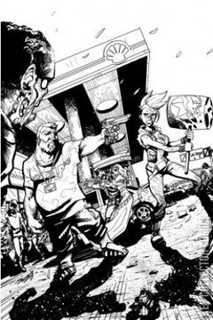 Variant Cover for Fanboys vs. Zombies #11