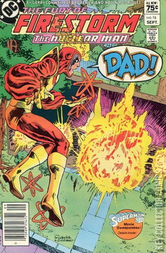 Variant Cover for Firestorm the Nuclear Man #16