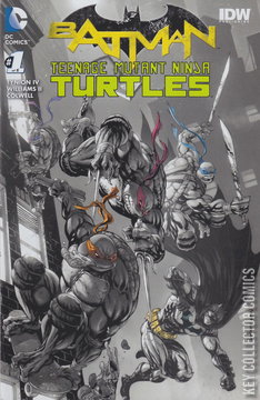 Variant Cover for Batman / Teenage Mutant Ninja Turtles #1