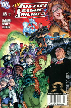 Variant Cover for Justice League of America #13