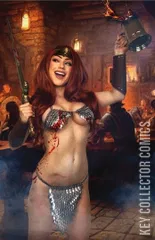 Variant Cover for Red Sonja: Empire of the Damned #5