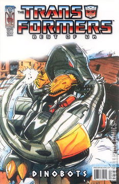 Variant Cover for Transformers: Best of the UK - Dinobots #3