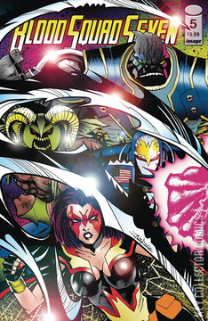 Variant Cover for Blood Squad Seven #5