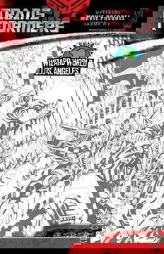 Variant Cover for Transformers Movie Prequel #1