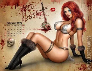Variant Cover for Invincible Red Sonja #8