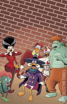 Variant Cover for Justice Ducks #5