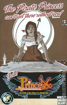 Variant Cover for Princeless: Raven the Pirate Princess #3