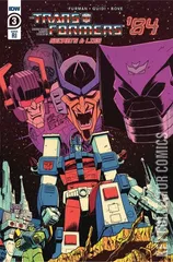 Variant Cover for Transformers '84: Secrets and Lies #3