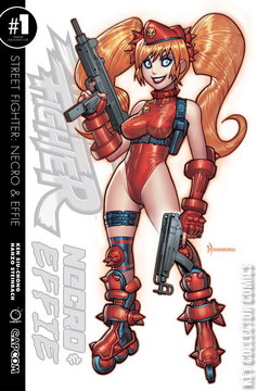 Variant Cover for Street Fighter: Necro & Effie #1