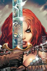 Variant Cover for Red Sonja Attacks Mars #2