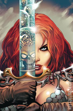 Variant Cover for Red Sonja Attacks Mars #2