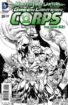 Variant Cover for Green Lantern Corps #20