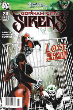 Variant Cover for Gotham City Sirens #23