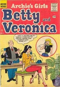 Archie's Girls: Betty and Veronica #72