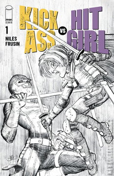 Variant Cover for Kick-Ass vs. Hit-Girl #1