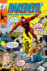 Cover for Daredevil #74