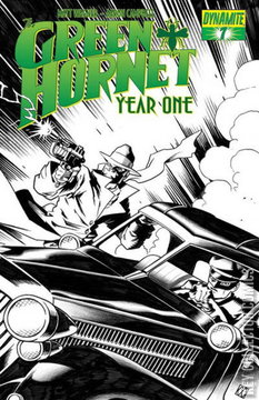 Variant Cover for The Green Hornet: Year One #7