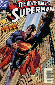 Variant Cover for Adventures of Superman #581