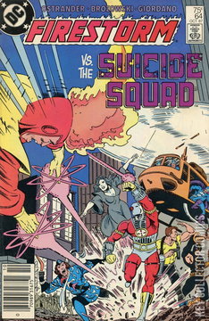 Variant Cover for Firestorm the Nuclear Man #64