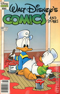 Variant Cover for Walt Disney's Comics and Stories #597