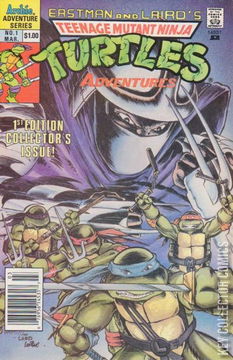 Variant Cover for Teenage Mutant Ninja Turtles Adventures #1