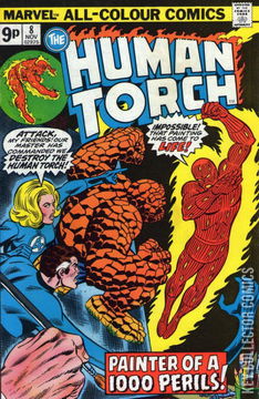 Variant Cover for Human Torch #8