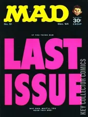 Cover for Mad #91