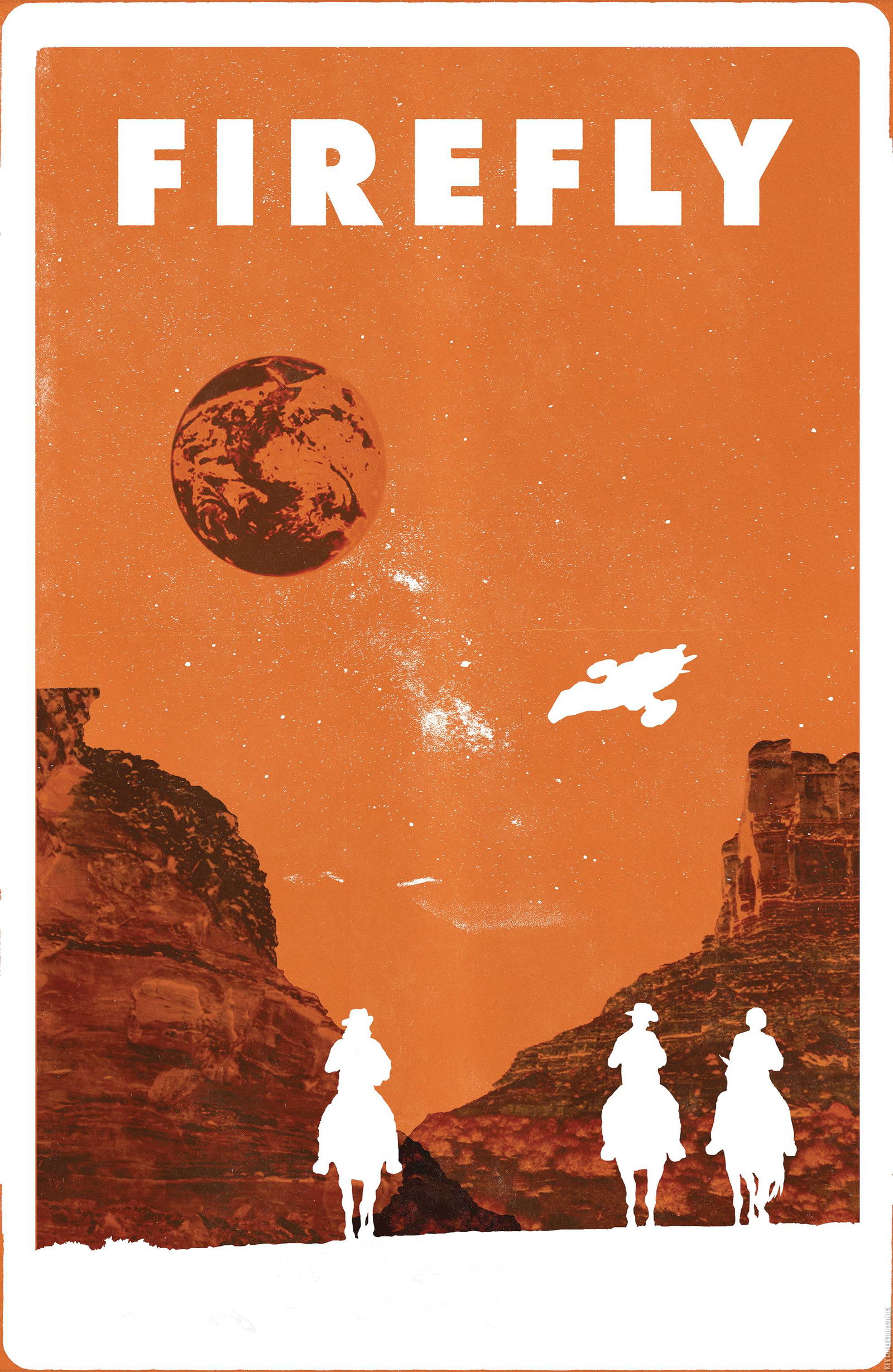 Variant Cover for Firefly: The Fall Guys #4