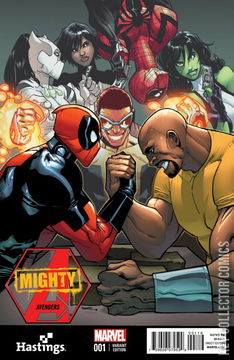Variant Cover for Mighty Avengers #1