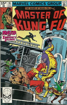 Variant Cover for Master of Kung Fu #95