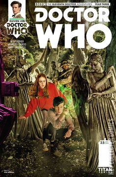 Variant Cover for Doctor Who: The Eleventh Doctor - Year Three #5