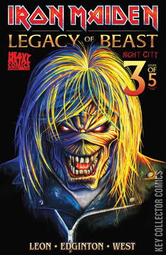Variant Cover for Iron Maiden Legacy of the Beast #3