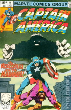 Variant Cover for Captain America #251