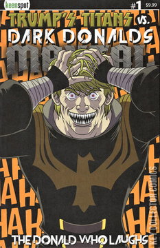 Variant Cover for Trump's Titans vs. Dark Donald's Mental #1