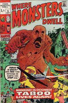 Variant Cover for Where Monsters Dwell #5