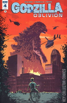 Variant Cover for Godzilla: Oblivion #4