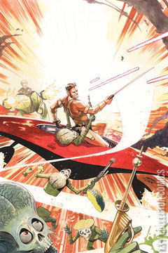 Variant Cover for Warlord of Mars Attacks #2