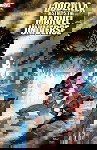 Godzilla Destroys the Marvel Universe #1