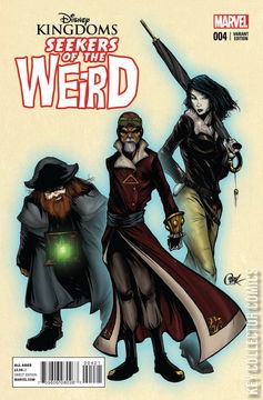 Variant Cover for Disney Kingdoms: Seekers of the Weird #4