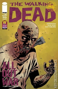 Variant Cover for The Walking Dead #115
