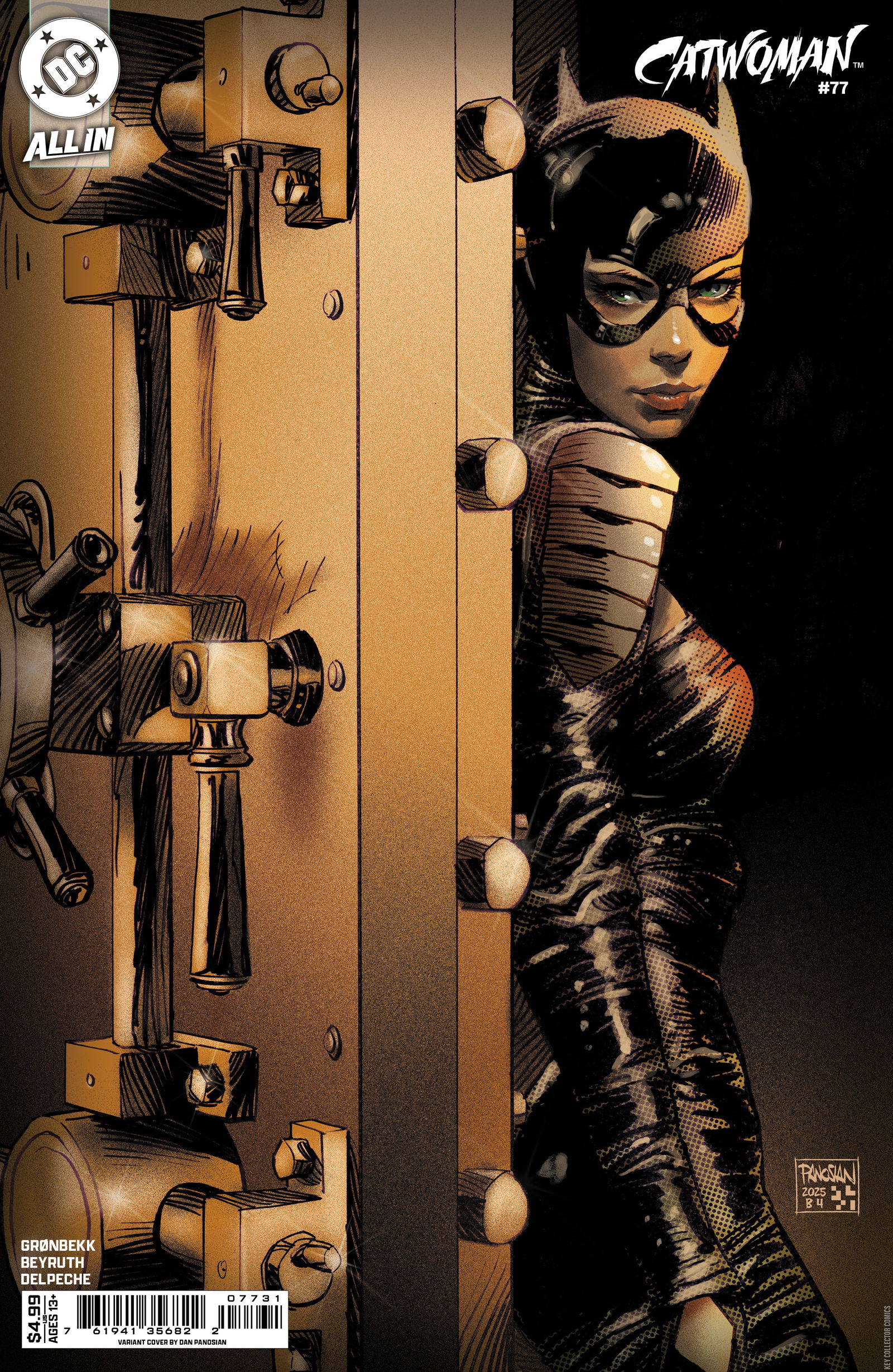 Variant Cover for Catwoman #77