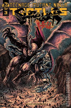 Variant Cover for Teenage Mutant Ninja Turtles: Shredder in Hell #3