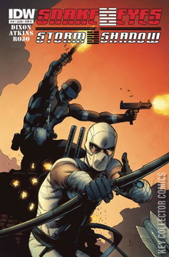 Variant Cover for Snake Eyes and Storm Shadow #14