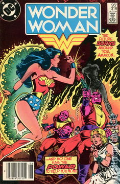 Variant Cover for Wonder Woman #318