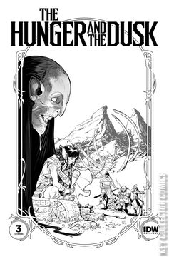 Variant Cover for Hunger and the Dusk, The #3