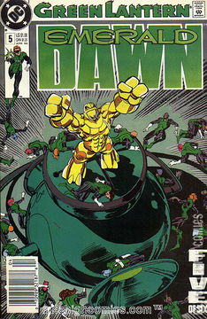 Variant Cover for Green Lantern: Emerald Dawn #5