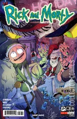 Variant Cover for Rick and Morty #8