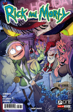 Variant Cover for Rick and Morty #8