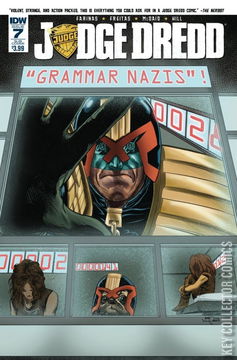 Variant Cover for Judge Dredd #7