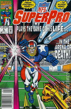 Variant Cover for NFL SuperPro #4